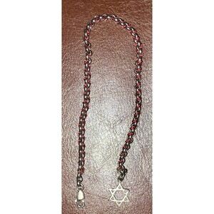 Original 925 Kabbalah Red String Bracelet with a Star of David Charm